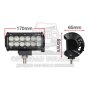 2 БРОЯ LED BAR БАР Прожектор 17 см 36W 12V/24V, снимка 2