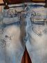 Дънки ELEVEN JEANS с Бродерия и Паети декорация НОВИ,избелени ефекти-уникален модел, снимка 6