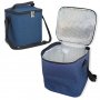 1946 Термо чанта за храна и напитки с регулируема дръжка, тъмно синя, снимка 1 - Хладилни чанти - 31587471
