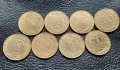 Лот монети 10 сантима различни години Франция /4/- прекрасни !, снимка 14