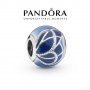 Талисман Пандора синя пеперуда- Pandora Blue Butterfly Wing , снимка 1 - Гривни - 34471159