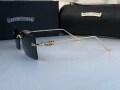 CHROME HEARTS мъжки слънчеви очила правоъгълни, снимка 9