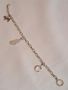сребърна гривна Thomas sabo Charm club с три талисманчета, снимка 8