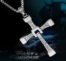 Кръст колие Вин Дизел ХХХ – Бързи и Яростни - Silver, снимка 2
