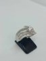 Сребърен пръстен с много циркони, снимка 1 - Пръстени - 42755988