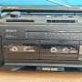 Двукасетъчен радиокасетофон Sony CFS-DW34S, снимка 3