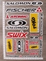 Стикери Toko Salomon Fischer Atomic Swix Stickers - 21 бр., снимка 1