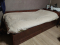 Единично легло с чекмендже, снимка 1 - Спални и легла - 44699442