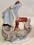 унгарска порцеланова фигура хусар Herend , снимка 3