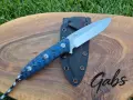 Нож с фиксирано острие FOX Knives FX529,фултанг с тактическа кания, снимка 2