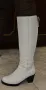 Бели ботуши естествена агнешка кожа - 40 лв, снимка 5