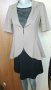 Рокля за пролет/есен, в черно и бежово🍀👗S,M👗арт.3057, снимка 6