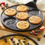 Тиган за палачинки с форми на емотикони – перфектен за весела и вкусна закуска., снимка 3
