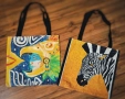Чанта с уникален авторски принт , снимка 1