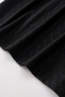 Дамска блуза в черен цвят с къси ръкави с къдрички, снимка 6