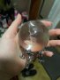 3D Прозрачен еленов орнамент в кристална топка 60 мм + стойка орнамент, снимка 5