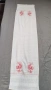Бродирана кенарена ритуална кърпа или покривка 160 х 42 см, снимка 2