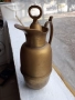 Стар бронзов декантер кана термос, снимка 1
