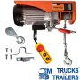 Електрически телфер 400кг въже 18м 230V, снимка 1