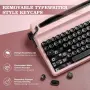 YUNZII QL75 Retro Typewriter – механична клавиатура QMK/VIA, RGB, 3 режима, снимка 8