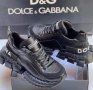  Дамски черни маратонки Dolce&Gabbana код Br306, снимка 1 - Маратонки - 38277135