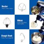 Планетарен Миксер Elegant Life 6QT, с кука за тесто, телена бъркалка, бъркалка, снимка 2