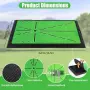 Тренировъчна постелка за голф iFCOW 43 × 32 см, снимка 3