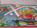стара унгарска ламаринена играчка писта с коли, снимка 7