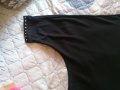 Черна блуза с 3/4 ръкав , снимка 1 - Блузи с дълъг ръкав и пуловери - 40548885