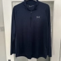 €51,13 Under Armour 1/4 Zip блуза – XL – Loose – синя – без забележки, снимка 1