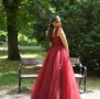 Бална рокля бордо, снимка 5