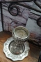 Посребрени чашка с чинийка , снимка 7