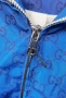 Яке Gucci Printed Technical Poplin Zip Jacket – Gradient Blue, снимка 4