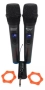 Комплект 2 бр. универсални динамични безжични микрофони WG-22,предавател-приемник, снимка 3