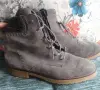 Два чифта / "Bama" shoes и "Paul Green" / Дамски боти / естествен набук, велур и каракул за салона , снимка 13