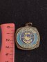 Стар медал плакет ПРИСТАНИЩЕ БУРГАС метален за колекция декорация - 27007, снимка 4