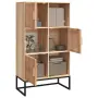 vidaXL Висок шкаф, 70x35x125 см, инженерно дърво, снимка 3