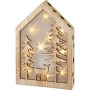 НОВА! Коледна декоративна къщичка с LED светлини, снимка 1