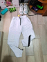 Дамски бял атрактивен спортно елегантен панталон, снимка 3