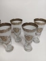 Комплект от 6 броя чаши за вода от чешки кристал Бохемия., снимка 4