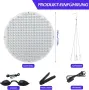 Преносим домашен солариум – Кръгла LED лампа за лице и тяло (50W, 460 nm), снимка 4