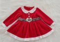 Коледна рокля 9-12 месеца, снимка 7