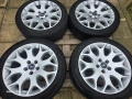 Лети джанти 17ки 5х108 Ford + летни гуми 205/50/17, снимка 2