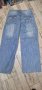 Продавам широки светло сини тънки дамски  дънки, снимка 3