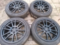 Лети джанти 18ки 5х112 Alutec + зимни гуми 235/45/18 Nexen, снимка 3