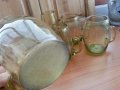 Стари стъклени чаши халби, снимка 3