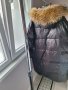 тотално намаление-Овърсайз от 330лв., ново, уникално яке, парка с гъши пух и естествен косъм , снимка 4