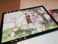 JAPAN-ЯПОНСКА КАРТИНА С РАМКА И СТЪКЛО 0210250836, снимка 10