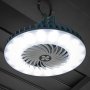 Maximus LED къмпинг акумулаторна лампа + вентилатор, снимка 1 - Къмпинг осветление - 39528675