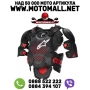Протекторна броня ALPINESTARS A-10 V2 Black/Red, снимка 1